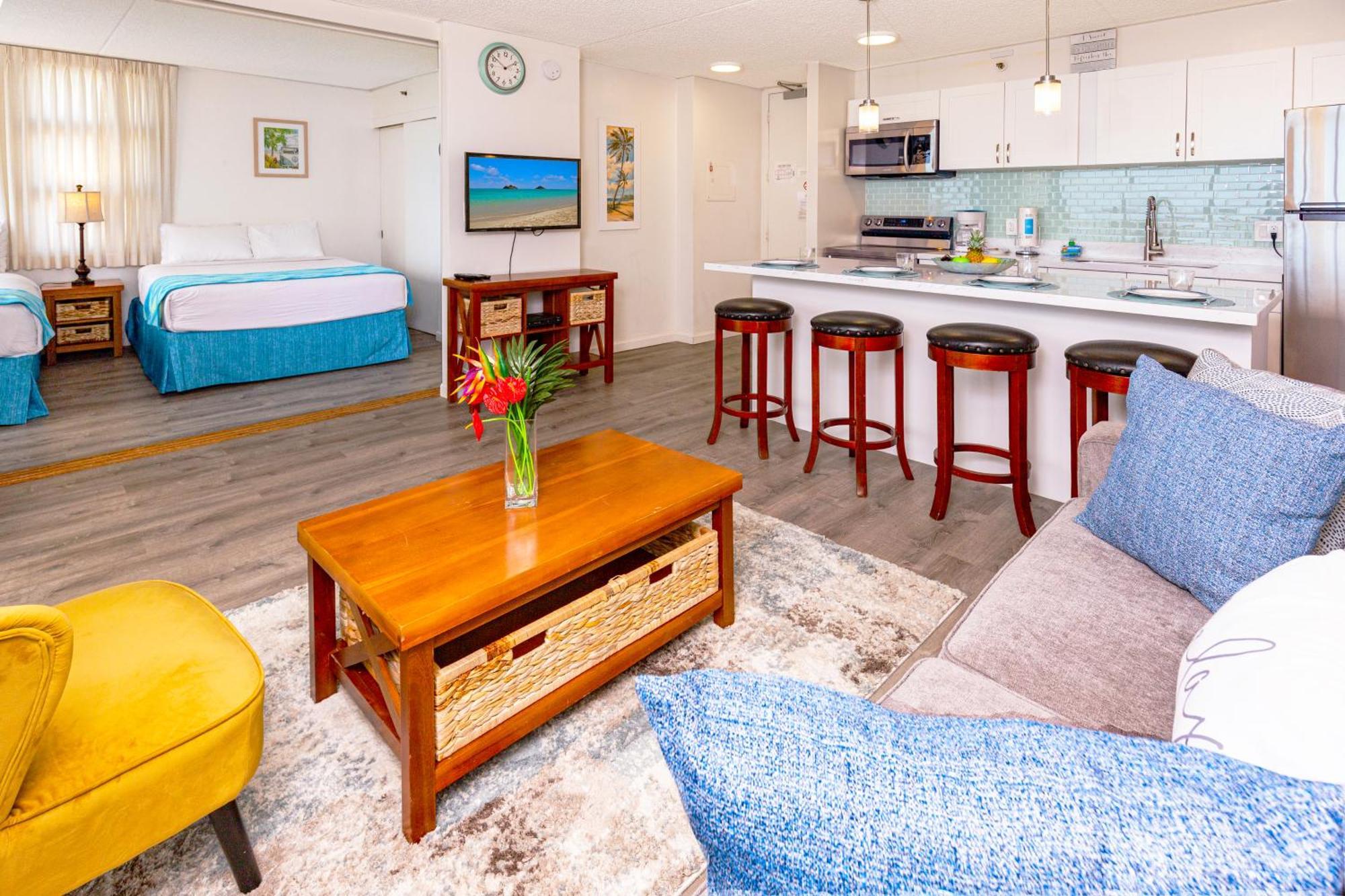 Renovated Ocean View Suite, Near Beach, Free Parking ホノルル エクステリア 写真